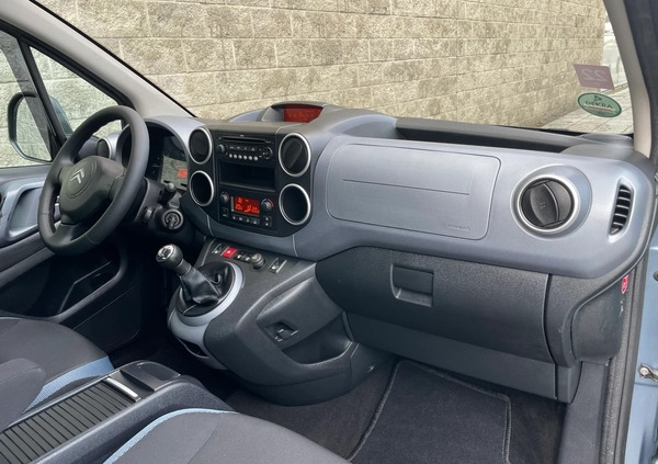 Citroen Berlingo cena 28900 przebieg: 168000, rok produkcji 2008 z Będzin małe 121